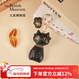 大英博物馆埃及钥匙扣挂件安德森猫pu包包挂件挂饰生日新年礼物 pu萌猫挂件钥匙扣