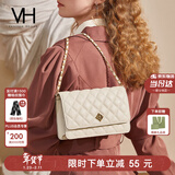 VANESSA HOGAN VH女包极光菱格包轻奢百搭小香单肩斜挎包生日情人节礼物送女友