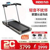 力动（RIDO） 跑步机 电动家用走步机 小型智能全折叠免安装室内运动健身器材 V3【赠私教直播会员】