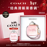 蔻驰（COACH）纽约女士淡香水90ml礼盒节日生日礼物白玫瑰女生持久香氛