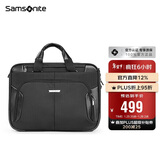 新秀丽（Samsonite）电脑包电脑内胆包商务公文包可挂靠手提包BP0*09009黑色15.6英寸