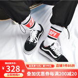 万斯范斯男鞋Old Skool情侣经典款低帮帆布黑白休闲滑板鞋VN000D3HY28 VN000D3HY28 黑白经典 42