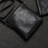 COW男包单肩包男士商务休闲单肩斜挎胸包背包手提包8610单肩包 竖款