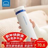 乐扣乐扣（LOCK&LOCK）不锈钢情侣学生保温杯菲特旋转盖轻量杯450ml白蓝 LHC4131WB