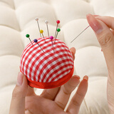 范爷家彩色定位针100枚大头固定针服装手工打版辅料可佩戴针插包球针包