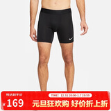 耐克NIKE运动裤男子紧身短裤DF SHORT裤子FB7959-010黑L