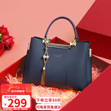 YUYULA包包女包牛皮手提妈妈包中年品牌单肩包生日新年礼物送女生女友