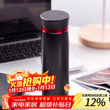 乐扣乐扣（LOCK&LOCK）菲特旋转盖轻量杯保温杯学生商务水杯450ml黑红 LHC4131BKR