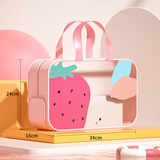 佑游游泳包干湿分离防水洗漱包沙滩便携运动洗澡收纳包91317 粉色大号