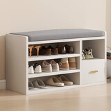 时黛家居（shidaijiaju）换鞋凳家用门口鞋柜坐凳一体软包长条凳入户鞋架可坐进门凳穿鞋凳