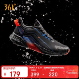 361°运动鞋男秋冬季雨屏防泼水通勤休闲减震慢跑步鞋子男672032222-4