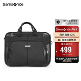 新秀丽（Samsonite）电脑包电脑内胆包商务公文包可挂靠手提包BP0*09009黑色15.6英寸