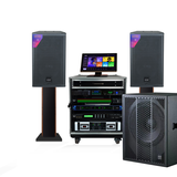 LABAB 蓝博声德国进口品牌 【顶级配置】三分频音响套装高端别墅私人KTV必备音响全套12寸三分频 12寸三分频音响+18寸重低音全套