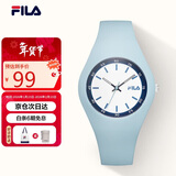 斐乐（FILA）女士手表男运动硅胶表带石英休闲学生手表 FLL38-777-006