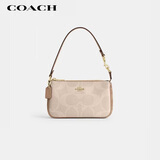 蔻驰（COACH）【品牌直供】女士NOLITA19小号手提单肩麻将包奶茶色CZ979送女友