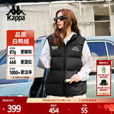 卡帕（Kappa） 背靠背羽绒马甲女2025新款冬季休闲保暖无袖羽绒外套K0FZ2NY21D 