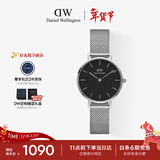 丹尼尔惠灵顿（DanielWellington）DW流金女表金属表带28mm简约欧美学生石英表新年礼物DW218