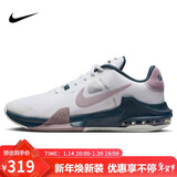 耐克（NIKE）男子篮球鞋AIR MAX IMPACT4运动鞋DM1124-102白紫44.5