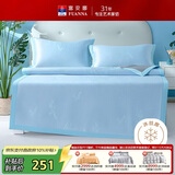 富安娜 凉席 可水洗凉感软席子 夏季空调席 双人 1.8x2米【可折叠】