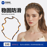 M2KA醋酸大波浪发箍女新款高颅顶短发专用头箍防滑带齿发卡