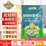 德沃多发财树专用植物营养土2.6kg园艺绿植盆栽养花土种植有机基质土壤