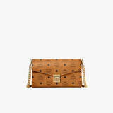 MCM【礼物】TRACY中号链条包信封包单肩斜挎包女包干邑色