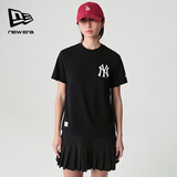 NEW ERA纽亦华MLB短袖T恤男女情侣秋季运动NY时尚休闲重磅上衣13086597-L
