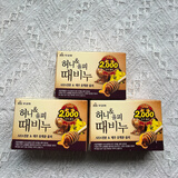 米时代韩国希杰米时代进口香皂大米莲花石榴皂洗脸皂洁面皂沐浴皂 芜琼花 蜜栗皮去灰皂90g*3块