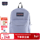 JANSPORT杰斯伯书包轻便双肩包男女旅行包简约背包电脑包学生校园 4QUELA6薰衣草紫-隔层+侧袋-25年