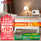 NOIROT 法国诺朗原装进口取暖器家用取暖电器电暖器暖气电暖气片烤火炉电热器电暖炉暖风机 2500W智能恒温款（适用30㎡内）