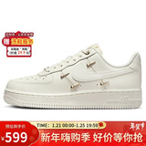 耐克NIKE女空军一号AF1 新年礼物 运动鞋FV3654-111帆白36.5