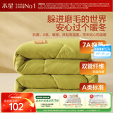 水星家纺被子冬被 A类被子冬季厚被芯保暖纤维被褥150×210cm