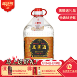 几江中华老字号几江牌60度5L桶装原浆高粱酒江津老白干泡酒(纯粮白酒) 60度 5L 1桶