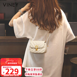 viney包包女包牛皮斜挎手机包洋气单肩链条包生日新年礼物送女生女友