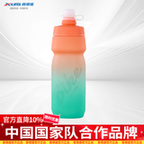 喜德盛自行车水壶架水杯架树脂安装简单黑客逐日ad配件适用崔克捷安特 绿橙渐变水壶-700ML