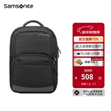 Samsonite新秀丽双肩背包男时尚多功能电脑包韩版休闲书包商务通勤包36B 36B*09
