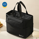 乐活旅行饭盒袋手提保温保冷便当包小学生上班族带饭餐包学生午餐饭兜餐盒