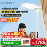 童视界金黄光护眼大路灯全光谱客厅学习落地灯儿童阅读灯150W