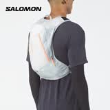萨洛蒙（Salomon）男女款 户外运动轻量透气舒适旅行登山徒步双肩背包 CROSS 8 罗兰灰 C28568 均码