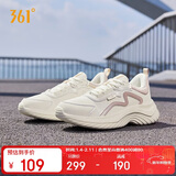 361°运动鞋女秋冬季保暖防泼水革面减震通勤慢跑步鞋子女682232233-1