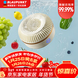 蓝宝BLAUPUNKT果蔬清洗机食材净化机无线便携式水果蔬菜家用0耗材小型全自动清洗蔬菜去农残 白色