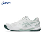 亚瑟士（asics）网球鞋GEL-DEDICATE 8耐磨防滑男女运动鞋1041A408-107白绿色43.5