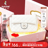 啄木鸟（TUCANO）包包女款2026年单肩包小香风菱格链条斜挎包实用新年货节生日礼物