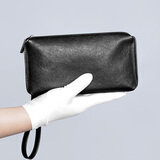 COW男士手包时尚真皮手拿包大容量头层牛皮信封包休闲手抓包男C-9888