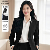 韩曼柯（HANMANKE）西服外套女商务面试职业正装小个子2026新款女士高端西装外套