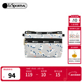 LeSportsac乐播诗Trendy系列可爱印花小包信封包手拿包时尚包包女包 猫咪的一天