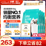 力狼猫粮 成猫幼猫通用型天然粮 【基础护胃-更划算】经典猫粮20kg