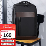 高尔夫（GOLF）双肩包男15.6英寸笔记本电脑包多功能防泼水旅行出差背包学生书包