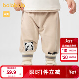 巴拉巴拉宝宝裤子秋装男长裤婴儿运动裤卫裤时尚休闲萌趣可爱潮酷 沙卡50403 73