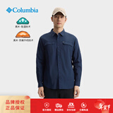 哥伦比亚（Columbia）春夏款户外男士休闲速干透气防晒防紫外线UPF50长袖衬衫AE0651 464 S